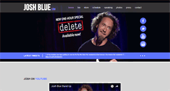 Desktop Screenshot of joshblue.com
